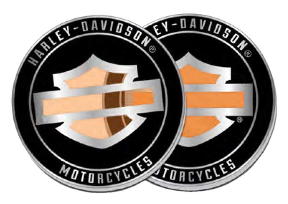 Amazon.com: Harley-Davidson Bar & Shield Logo Stained Glass Metal